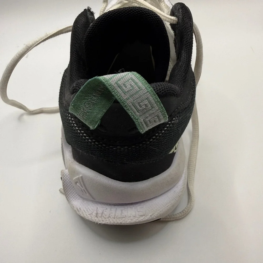 Nike Giannis Immortality 2 White Black Barely Volt DQ1943-101 Womens 6.5 / 5Y